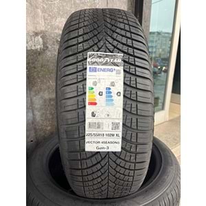 225/55R18 102W XL Goodyear Vector 4 Seasons Gen-3