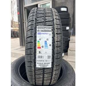 215/65R16C 109/107T Goodyear Eagle Sport 4Seasons Cargo M+S 3PMSF