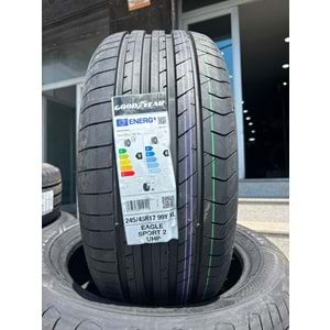 245/45R17 99Y XL Goodyear Eagle Sport 2 Uhp FP