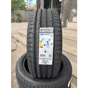 215/45R17 91Y XL Goodyear Eagle Sport 2 Uhp Fp