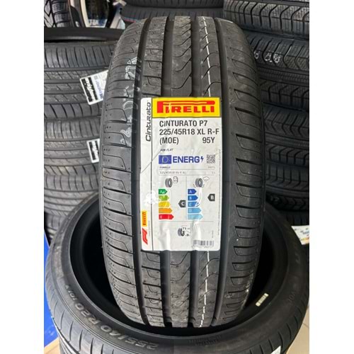 225/45R18 95Y XL Pirelli Cinturato P7 RFT Moe