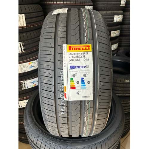 275/35R22 104W XL Pirelli Scorpion Verde Ncs Vol