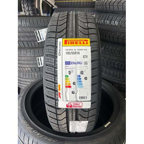 195/55R16 87V Pirelli Cinturato All Season+ M+S 3PMSF