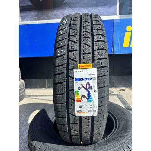 215/75R16C 116/114R Pirelli Winter Carrier M+S 3PMSF