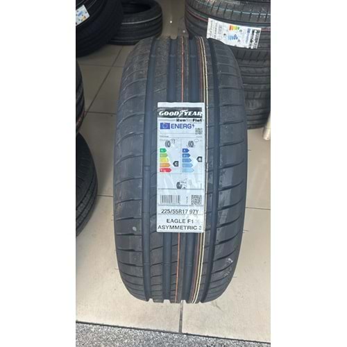 225/55R17 97Y Goodyear Eagle F1 Asymmetric 3 Rof *