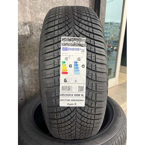 225/55R18 102W XL Goodyear Vector 4 Seasons Gen-3