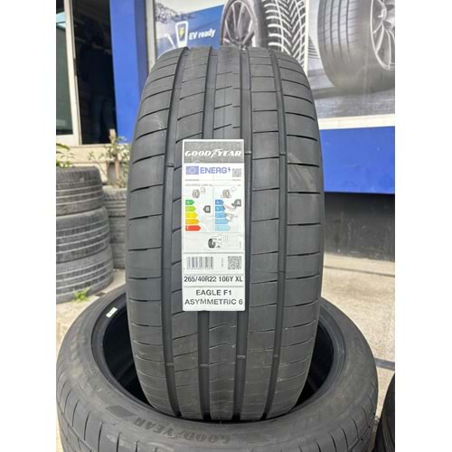 265/40R22 106Y XL Goodyear Eagle F1 Asymmetric 6 FP