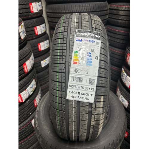 185/60R15 88V XL Goodyear Eagle Sport 4Seasons