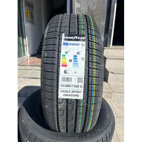 205/50R17 93W XL Goodyear Eagle Sport 4Seasons