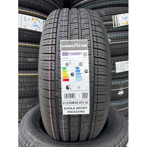 215/55R16 97V XL Goodyear Eagle Sport 4Seasons