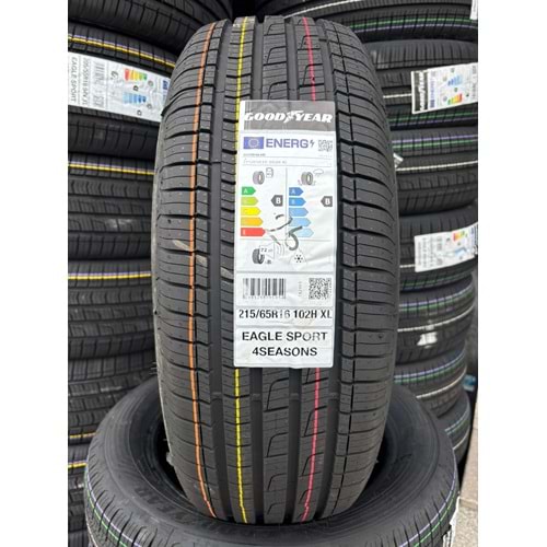 215/65R16 102H XL Goodyear Eagle Sport 4Seasons