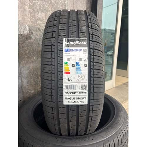 225/55R17 101W XL Goodyear Eagle Sport 4Seasons