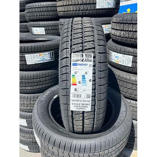 195/70R15C 104/102R Goodyear Eagle Sport 4Season Cargo M+S 3PMSF