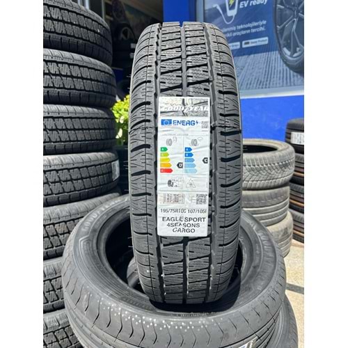 195/75R16C 107/105R Goodyear Eagle Sport 4Seasons Cargo M+S 3PMSF