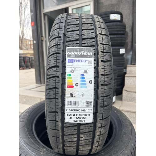 215/65R16C 109/107T Goodyear Eagle Sport 4Seasons Cargo M+S 3PMSF
