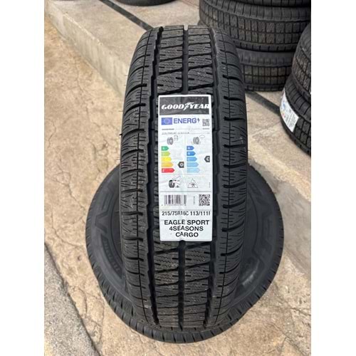 215/75R16C 113/111R Goodyear Eagle Sport 4Seasons Cargo M+S 3PMSF