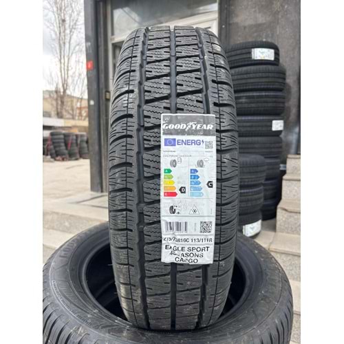 215/75R16C 113/111R Goodyear Eagle Sport 4Seasons Cargo M+S 3PMSF