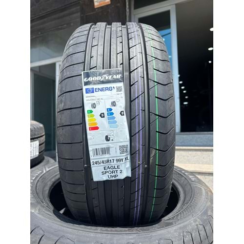 245/45R17 99Y XL Goodyear Eagle Sport 2 Uhp FP