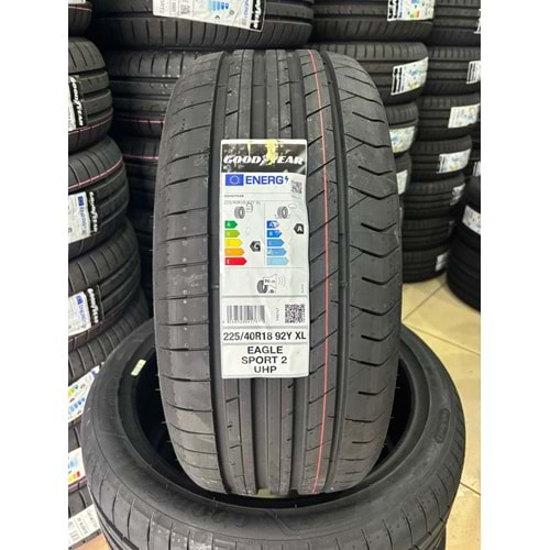 225/40R18 92Y XL Goodyear Eagle Sport 2 Uhp FP