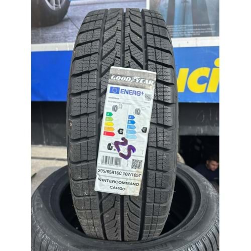 205/65R16C 107/105T Goodyear WinterCommand Cargo M+S 3PMSF