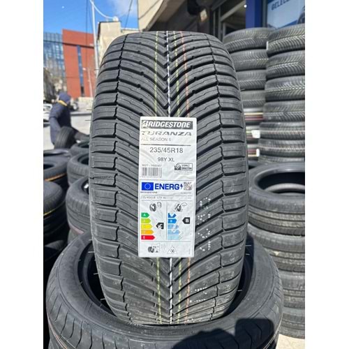 235/45R18 98Y XL Bridgestone Turanza All Season 6