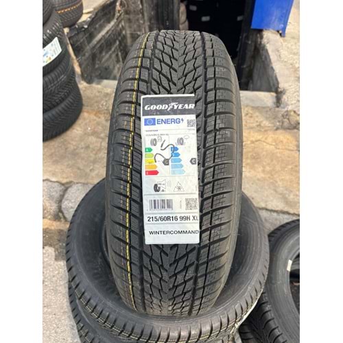 215/60R16 99H XL Goodyear WinterCommand M+S 3PMSF