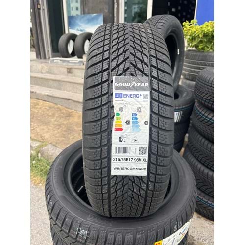 215/55R17 98V XL Goodyear WinterCommand M+S 3PMSF