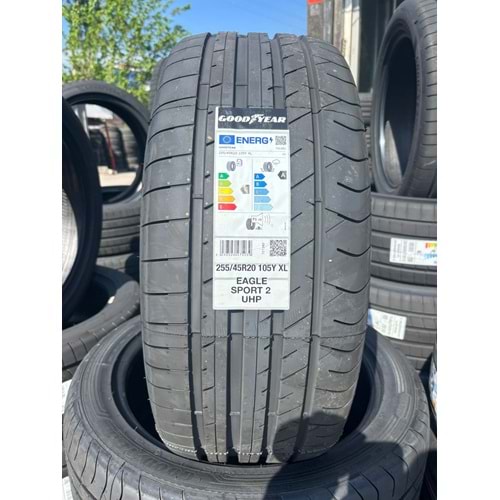 255/45R20 105Y XL Goodyear Eagle Sport 2 Uhp FP