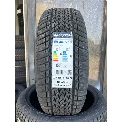225/55R18 102V XL Goodyear Ultragrip Perfomance 3 M+S 3PMSF