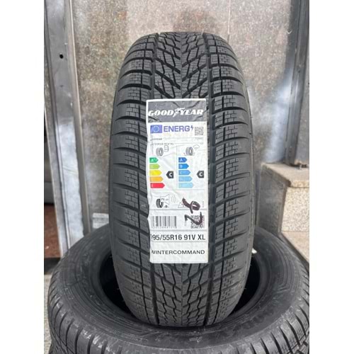 195/55R16 91V XL Goodyear WinterCommand M+S 3PMSF