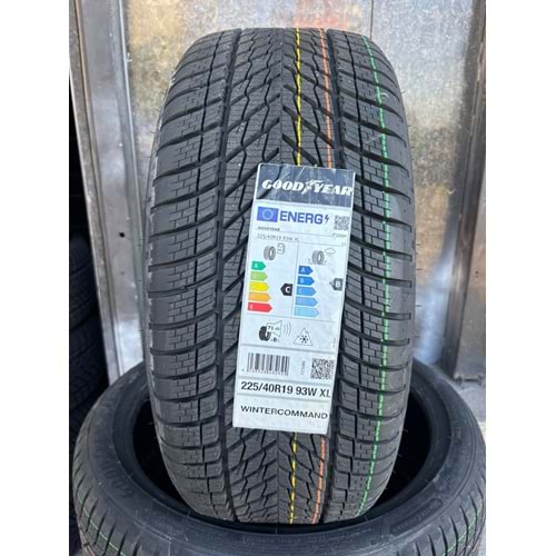 225/40R19 93W XL Goodyear WinterCommand Fp M+S 3PMSF