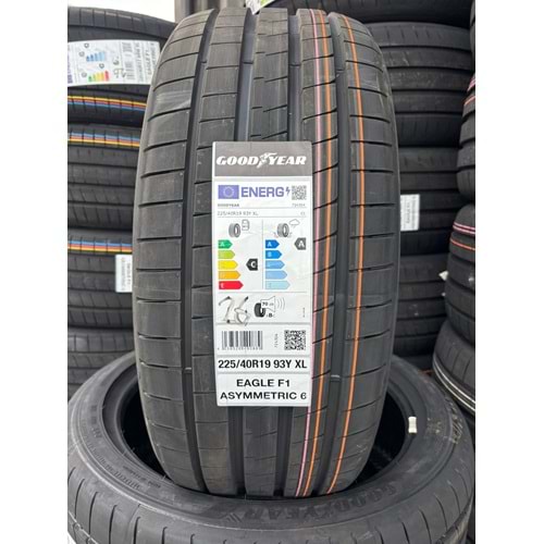 225/40R19 93Y XL Goodyear Eagle F1 Asymmetric 6 Ev Fp