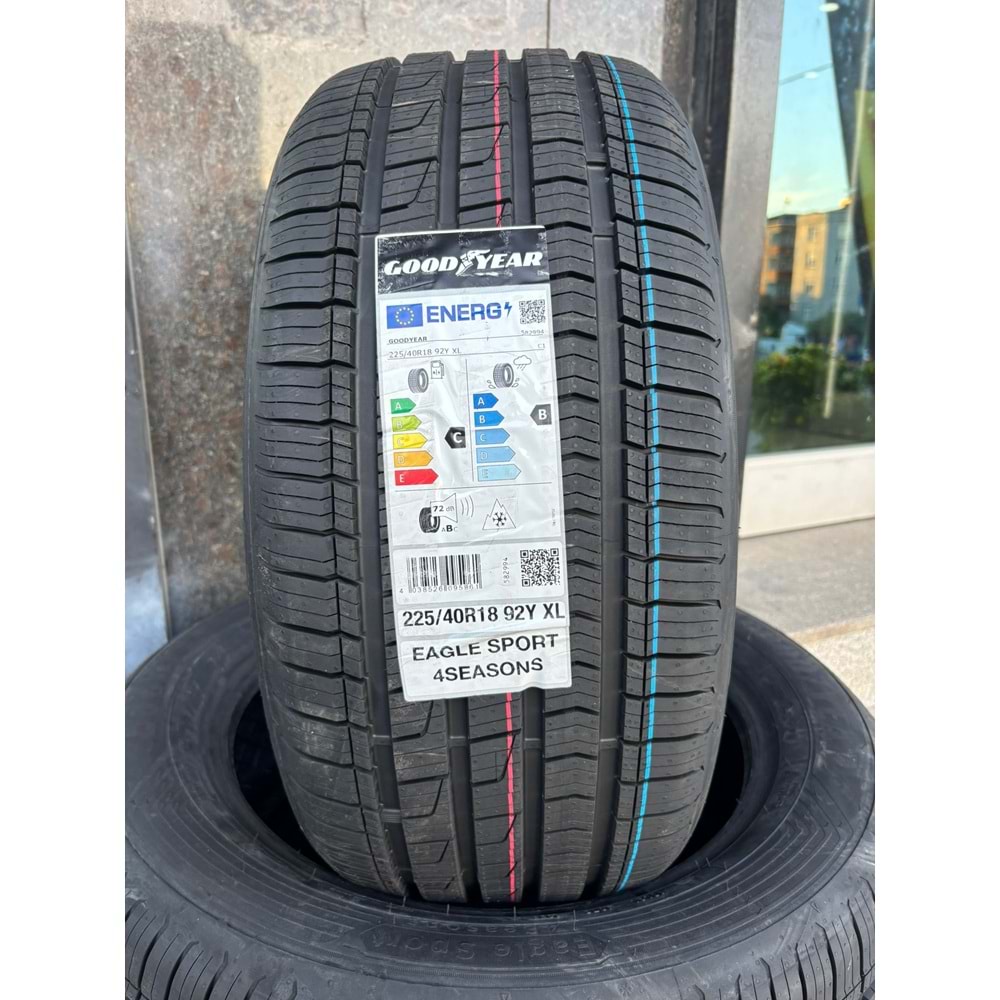 225/40R18 92Y XL Goodyear Eagle Sport 4Seasons FP